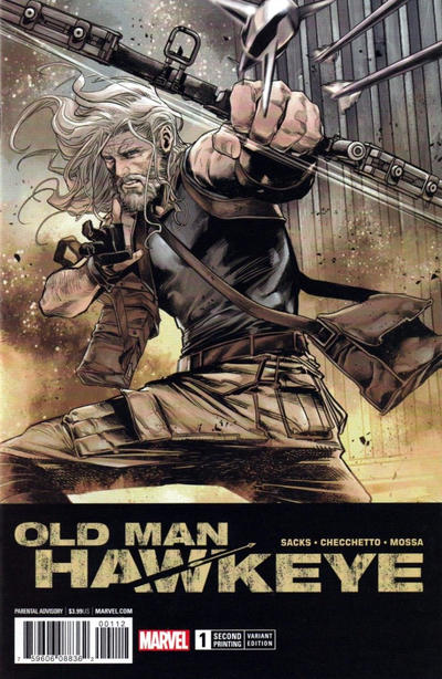 Old Man Hawkeye 2018 #1 Variant Edition - Second Printing - Marco Checchetto Cover - back issue - $4.00