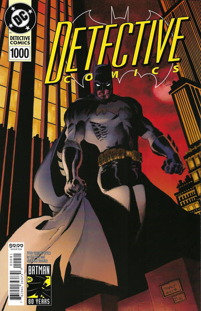 Detective Comics 2011 #1000 1990s Variant Cover by Tim Sale and Brennan Wagner - back issue - $10.00