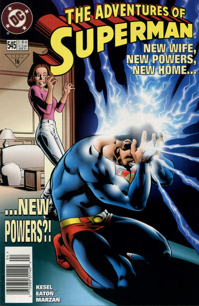 Adventures of Superman 1987 #545 Newsstand ed. - back issue - $3.00