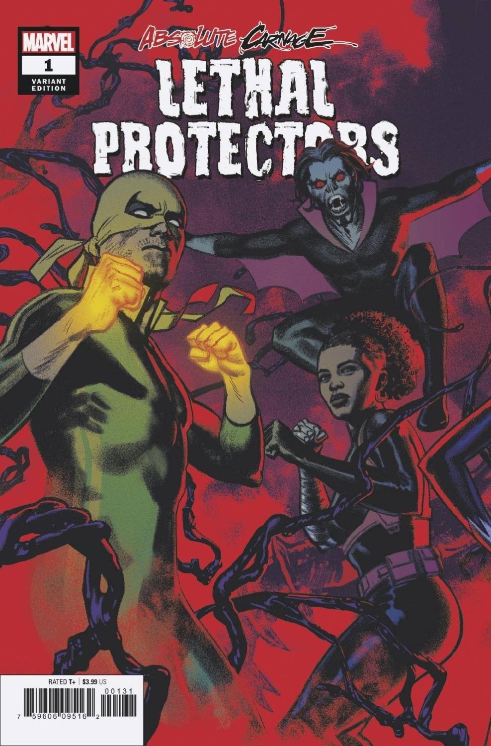 Absolute Carnage: Lethal Protectors 2019 #1 Greg Smallwood 'Connecting' Cover - back issue - $4.00