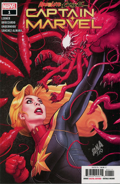 Absolute Carnage: Captain Marvel 2020 #1 David Nakayama - back issue - $5.00