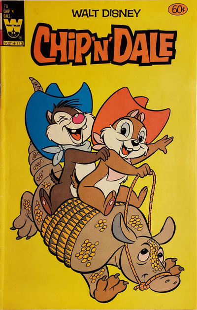 Walt Disney Chip 'n' Dale 1967 #76 Yellow Whitman Logo - No Condition Defined - $3.00