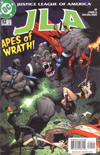 JLA 1997 #92 Direct Sales - back issue - $3.00