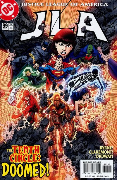 JLA 1997 #99 Direct Sales - back issue - $3.00