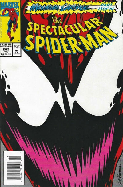 The Spectacular Spider-Man 1976 #203 Newsstand ed. - No Condition Defined - $5.00