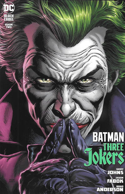 Batman: Three Jokers 2020 #2 Jason Fabok Joker Fingers to Lips Cover - back issue - $7.00