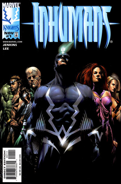 Inhumans 1998 #1 Direct ed. - back issue - $3.00