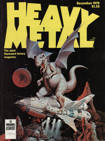 Heavy Metal Magazine 1977 #8 Direct ed. - back issue - $5.00