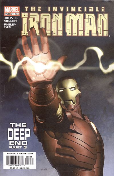 Iron Man 1998 #81 425 Direct Edition - back issue - $3.00