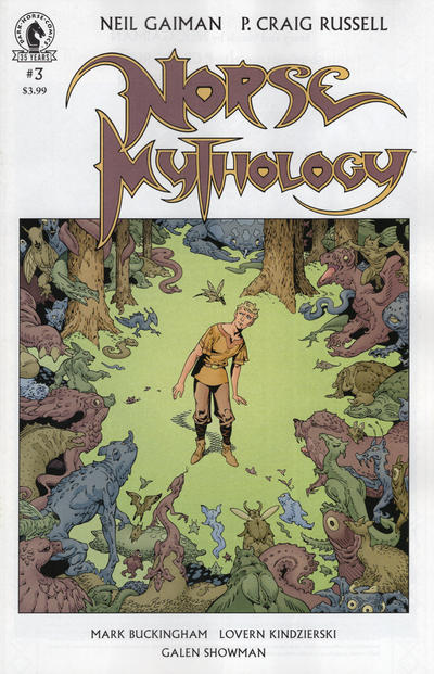 Norse Mythology II 2021 #3 P. Craig Russell Cover - back issue - $4.00
