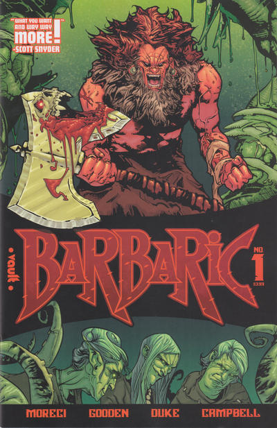 Barbaric 2021 #1 - back issue - $4.00