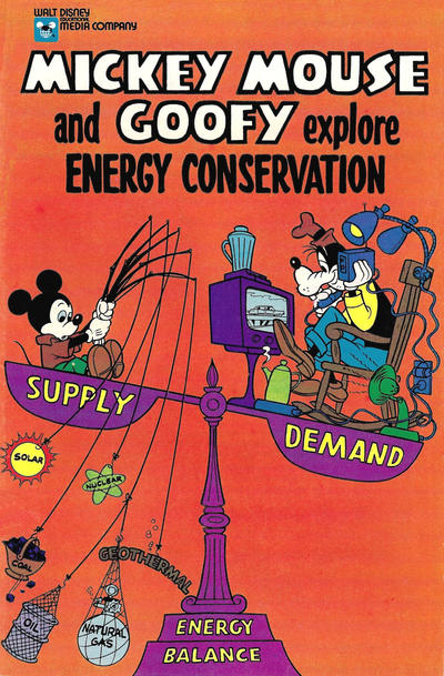 Mickey Mouse and Goofy Explore Energy Conservation 1978 #[nn] - back issue - $3.00