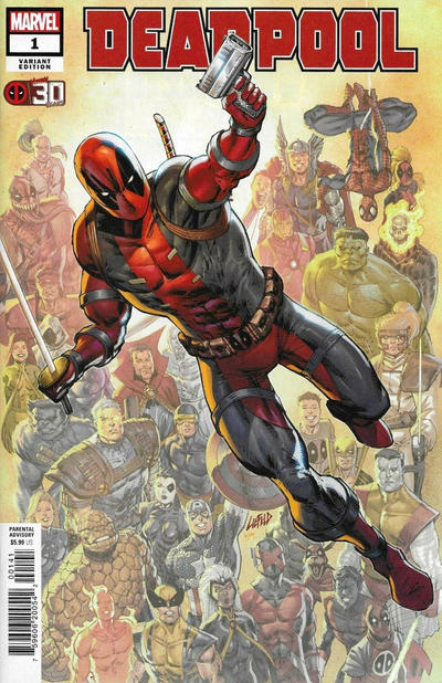 Deadpool Nerdy 30 2021 #1 Rob Liefeld Cover - back issue - $6.00
