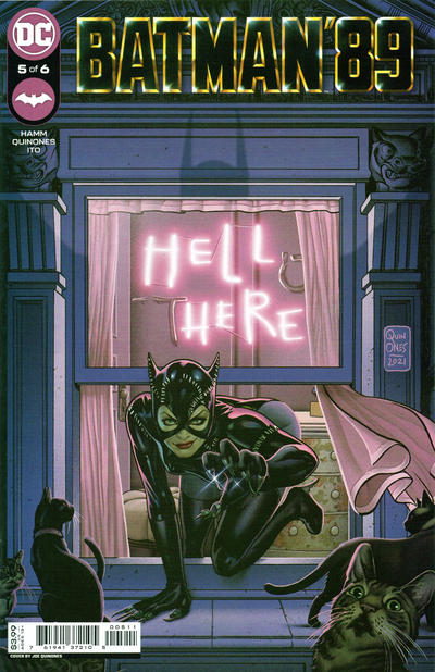 Batman '89 2021 #5 Joe Quinones Cover - back issue - $4.00