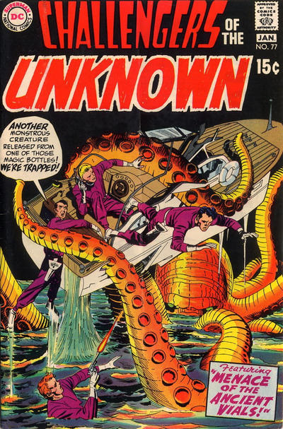 Challengers of the Unknown 1958 #77 - back issue - $5.00