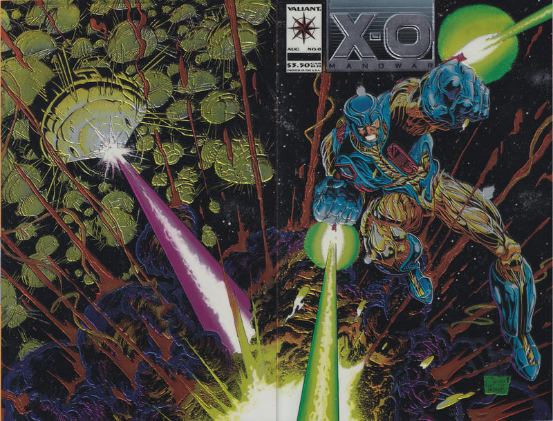 X-O Manowar 1992 #0 - back issue - $4.00