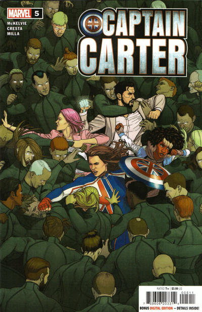 Captain Carter 2022 #5 - back issue - $4.00