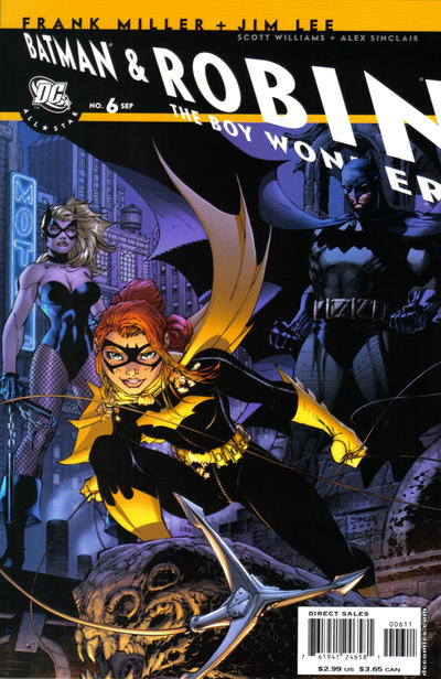 All Star Batman & Robin, the Boy Wonder 2005 #6 Direct Sales - back issue - $5.00