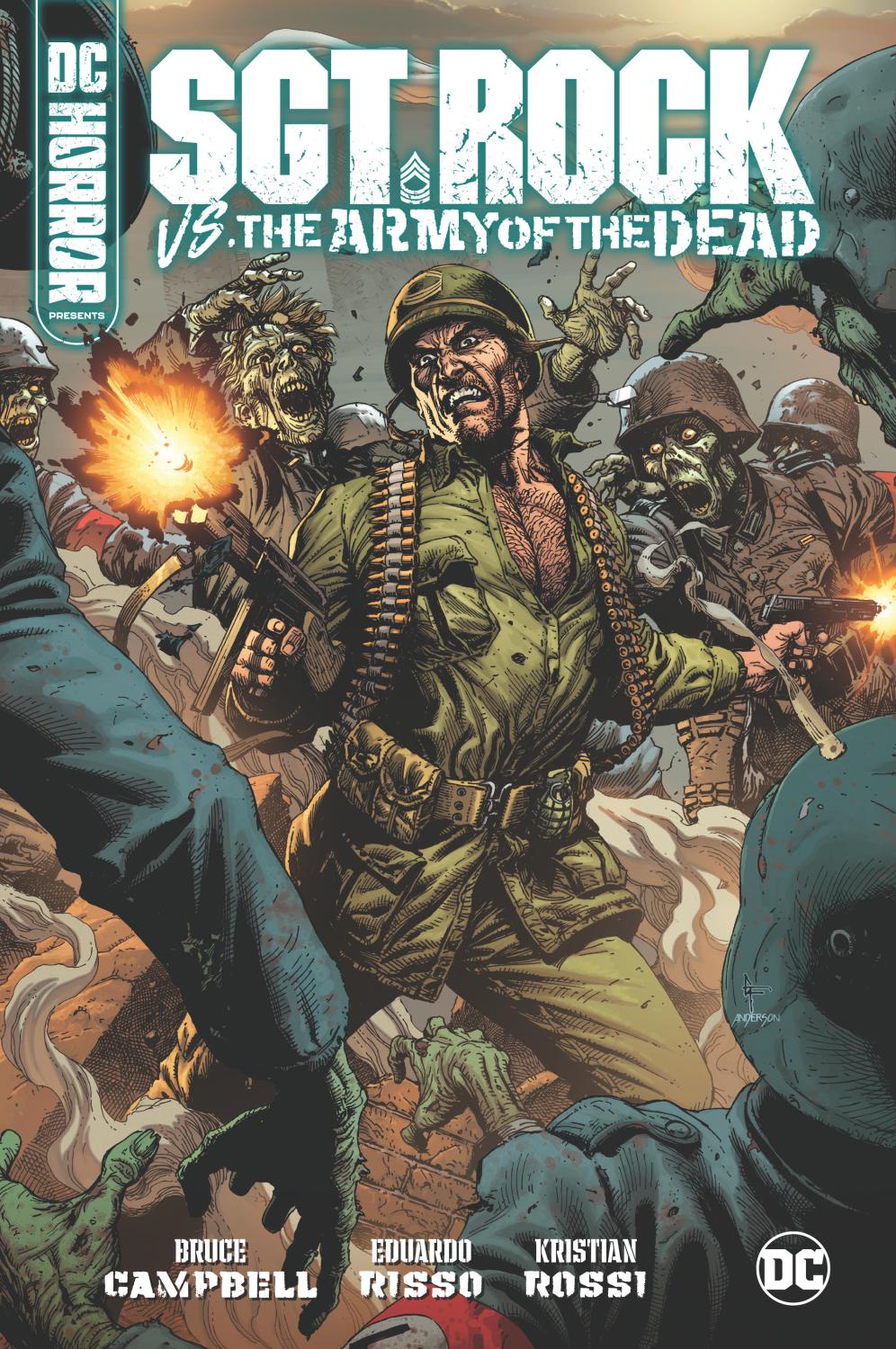 DC HORROR PRESENTS - SGT ROCK VS THE ARMY OF THE DEAD HC