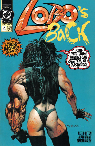 Lobo's Back 1992 #2 - back issue - $6.00