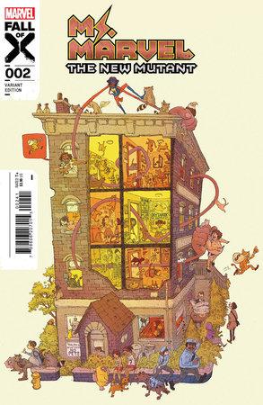 Ms. Marvel: The New Mutant 2023 #2 Adrian Alphona Cover - back issue - $5.00