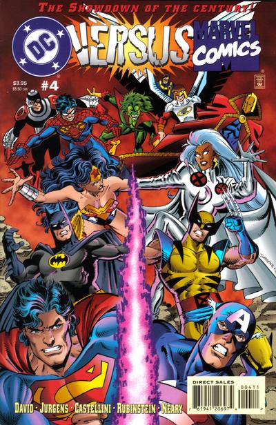 DC versus Marvel / Marvel versus DC 1996 #4 Direct Sales - back issue - $4.00