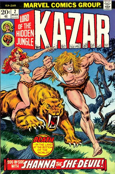 Ka-Zar 1974 #2 - back issue - $3.00