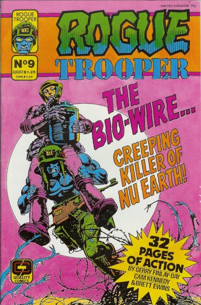Rogue Trooper 1987 #9 - back issue - $3.00