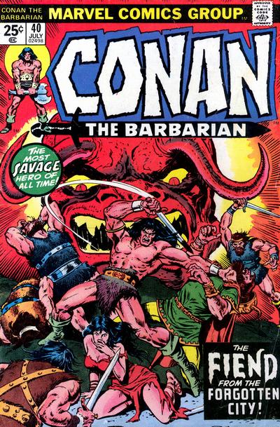 Conan the Barbarian 1970 #40 - back issue - $5.00