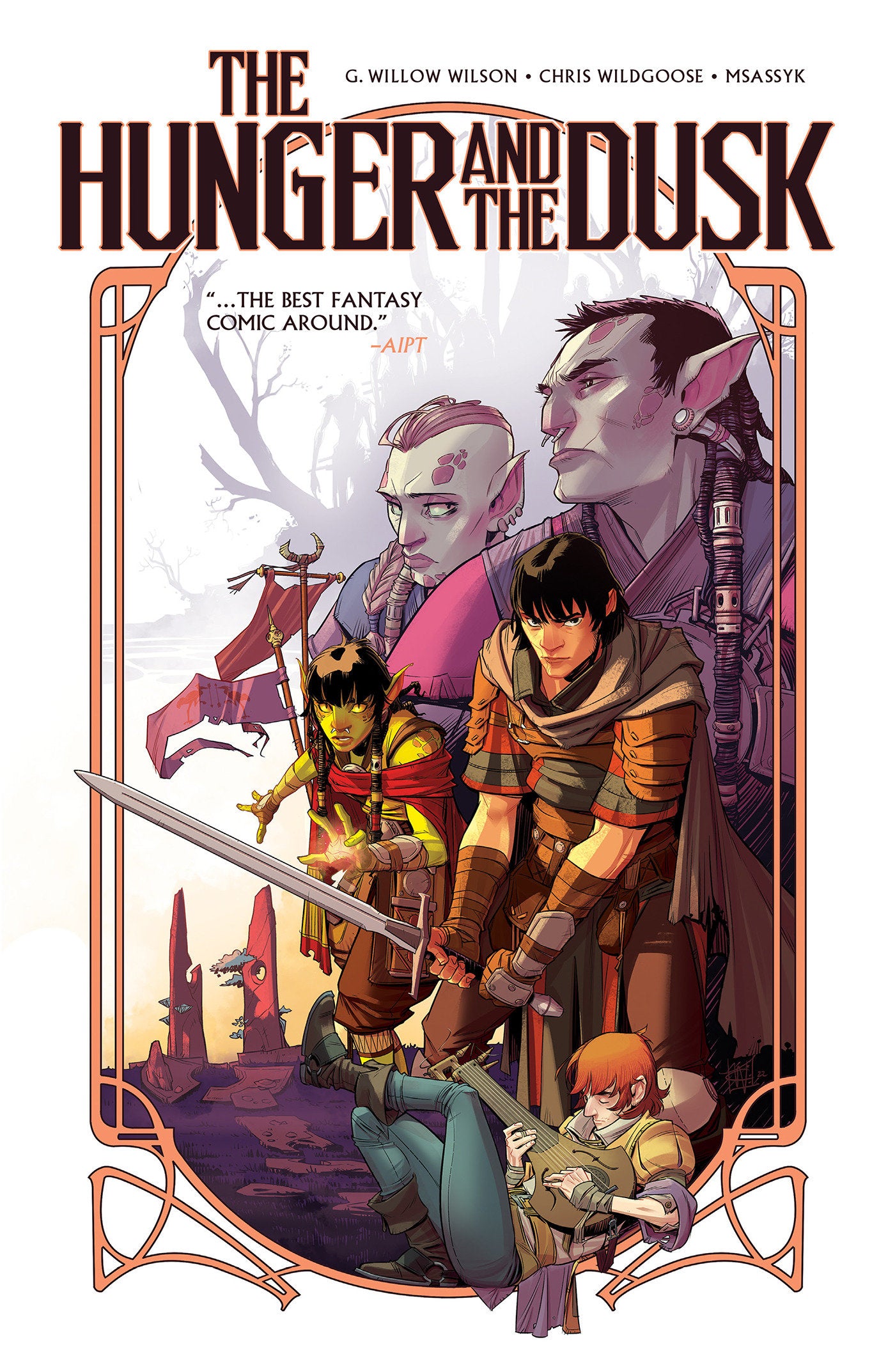 THE HUNGER AND THE DUSK TP VOL 01