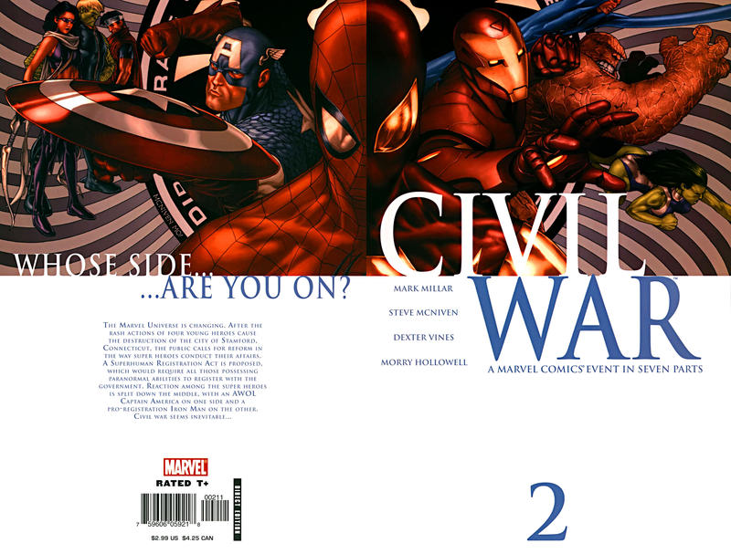 Civil War 2006 #2 Standard Cover - back issue - $5.00