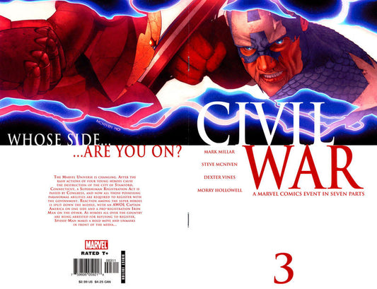 Civil War 2006 #3 Standard Cover - back issue - $5.00