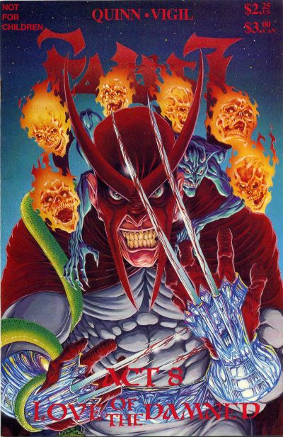 Faust 1991 #8 First Printing - back issue - $5.00