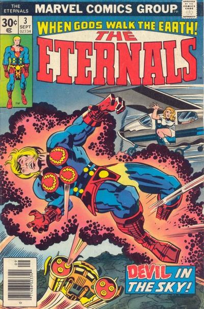 The Eternals 1976 #3 Regular Edition - back issue - $3.00