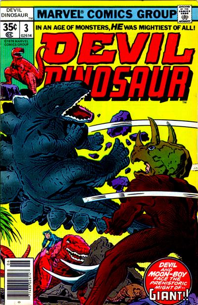 Devil Dinosaur 1978 #3 - back issue - $10.00
