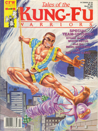 Tales of the Kung-Fu Warriors 1989 #10 - back issue - $3.00