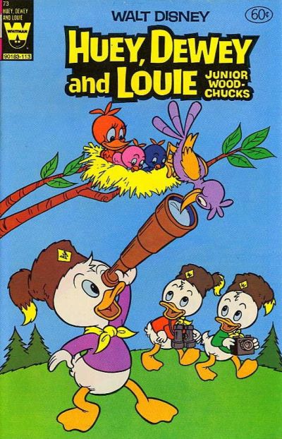 Walt Disney Huey, Dewey and Louie Junior Woodchucks 1966 #73 - No Condition Defined - $3.00