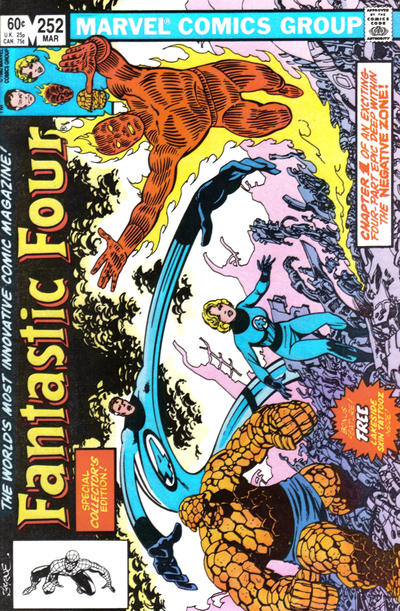Fantastic Four 1961 #252 Direct ed. - back issue - $12.00
