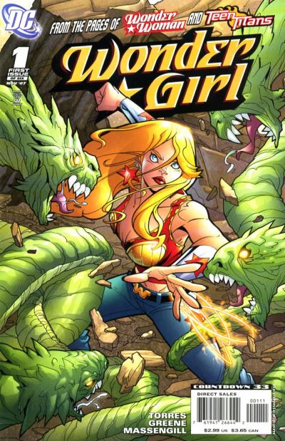 Wonder Girl 2007 #1 - back issue - $3.00