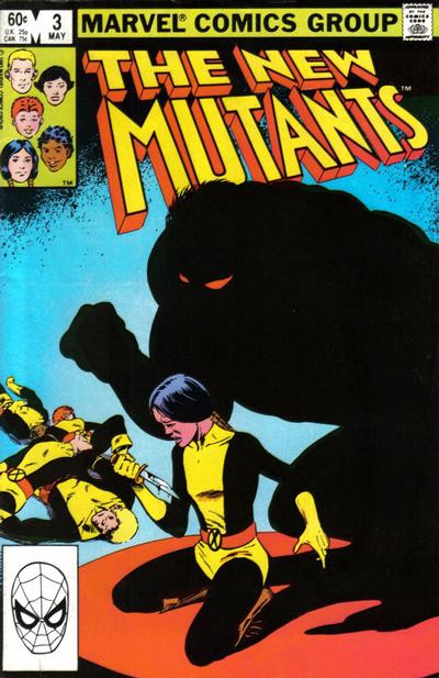 The New Mutants 1983 #3 Direct ed. - back issue - $5.00