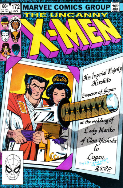 The Uncanny X-Men 1981 #172 Direct ed. - No Condition Defined - $8.00