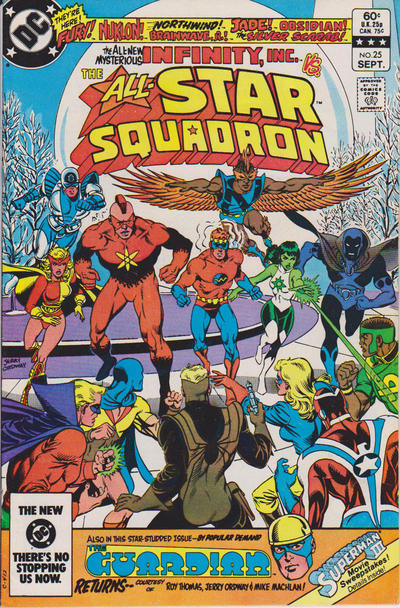 All-Star Squadron 1981 #25 Direct ed. - back issue - $8.00