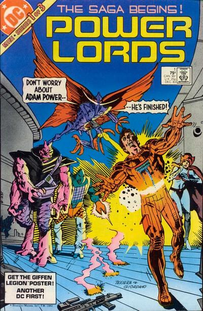 Power Lords 1983 #1 Direct ed. - back issue - $3.00