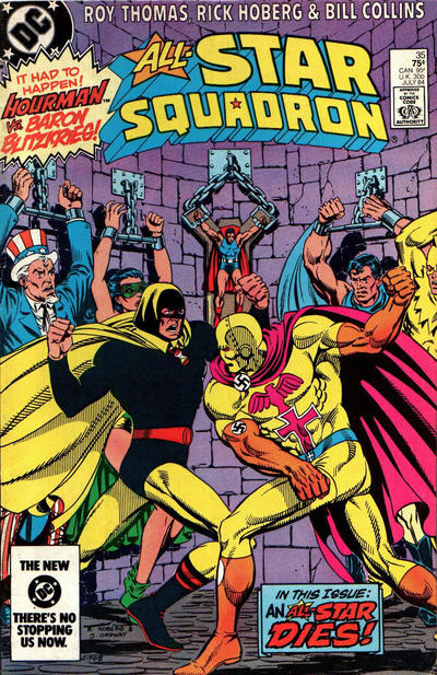 All-Star Squadron 1981 #35 Direct ed. - back issue - $4.00