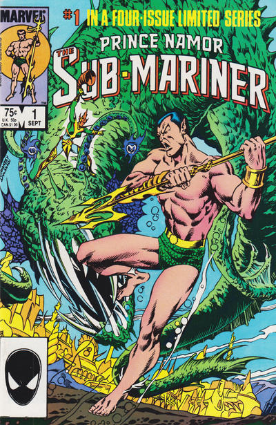 Prince Namor, the Sub-Mariner 1984 #1 Direct ed. - back issue - $3.00