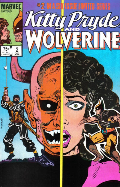 Kitty Pryde and Wolverine 1984 #2 Direct ed. - back issue - $4.00