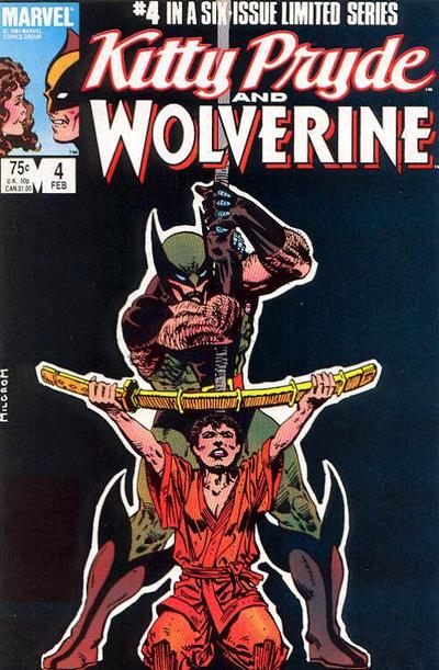 Kitty Pryde and Wolverine 1984 #4 Direct ed. - back issue - $4.00