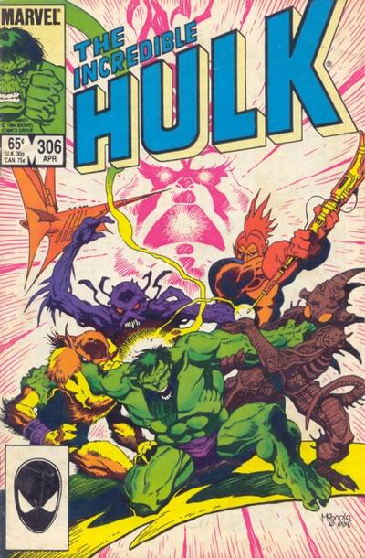 The Incredible Hulk 1968 #306 Direct ed. - back issue - $5.00
