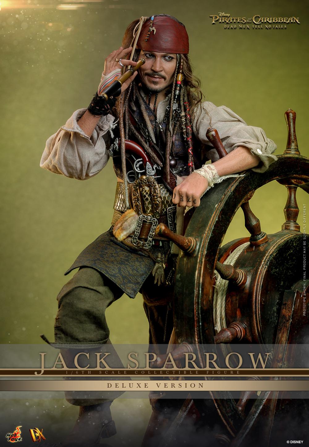 Hot Toys - Jack Sparrow - Deluxe Version - Sixth Scale AF