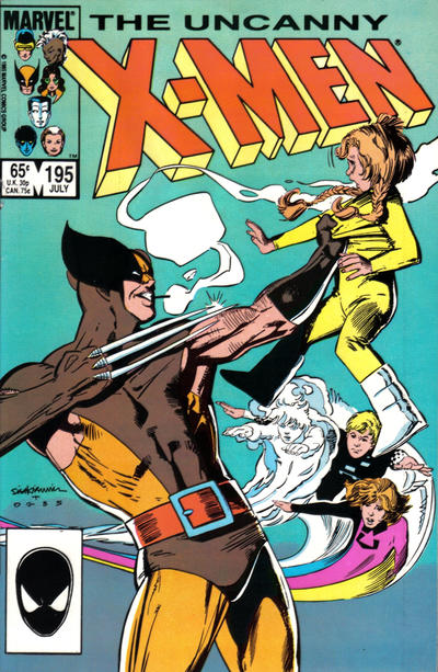 The Uncanny X-Men 1981 #195 Direct ed. - No Condition Defined - $5.00